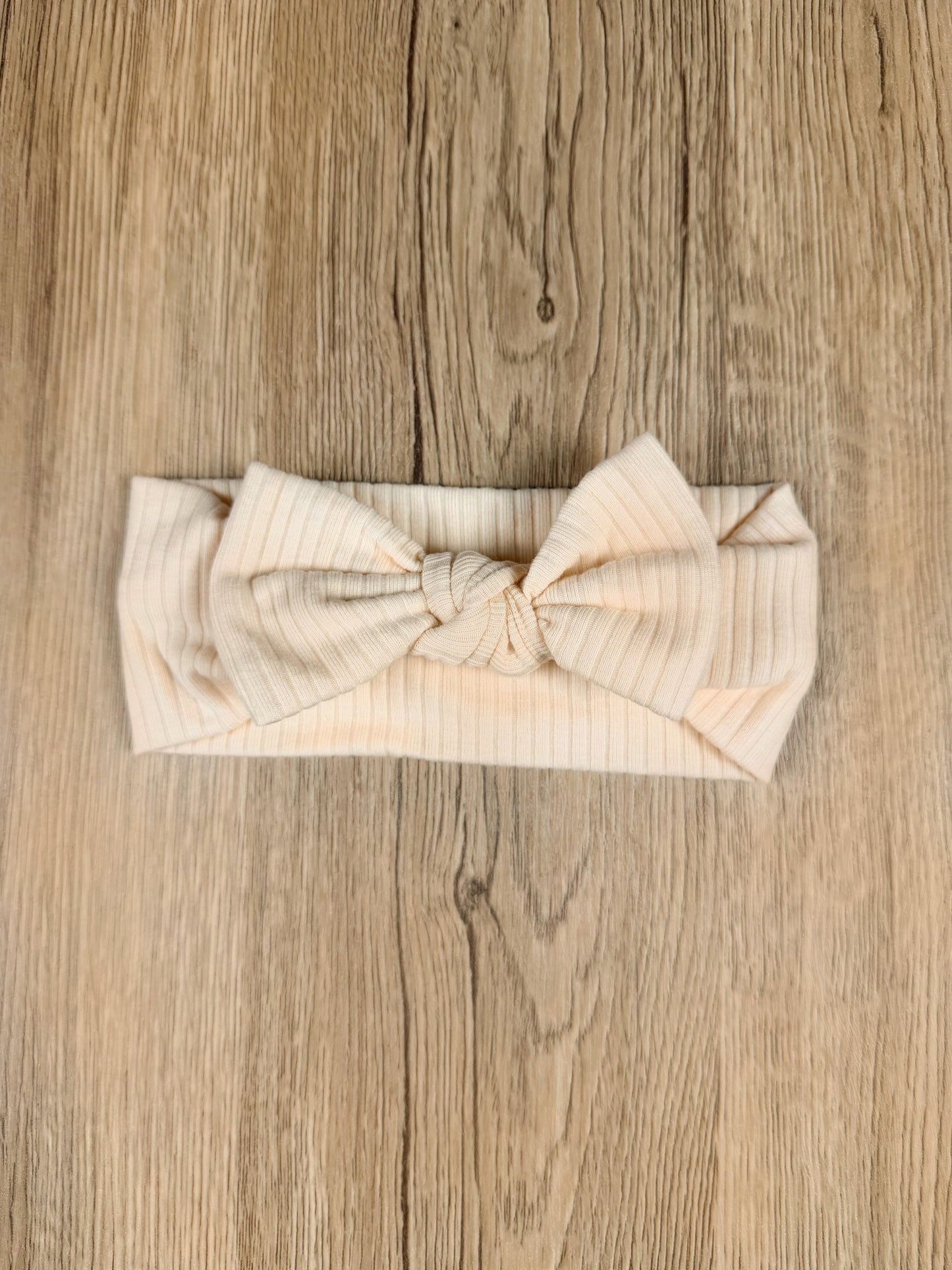 ORGANIC COTTON QUINN HEADBAND - PEBBLE CLAY