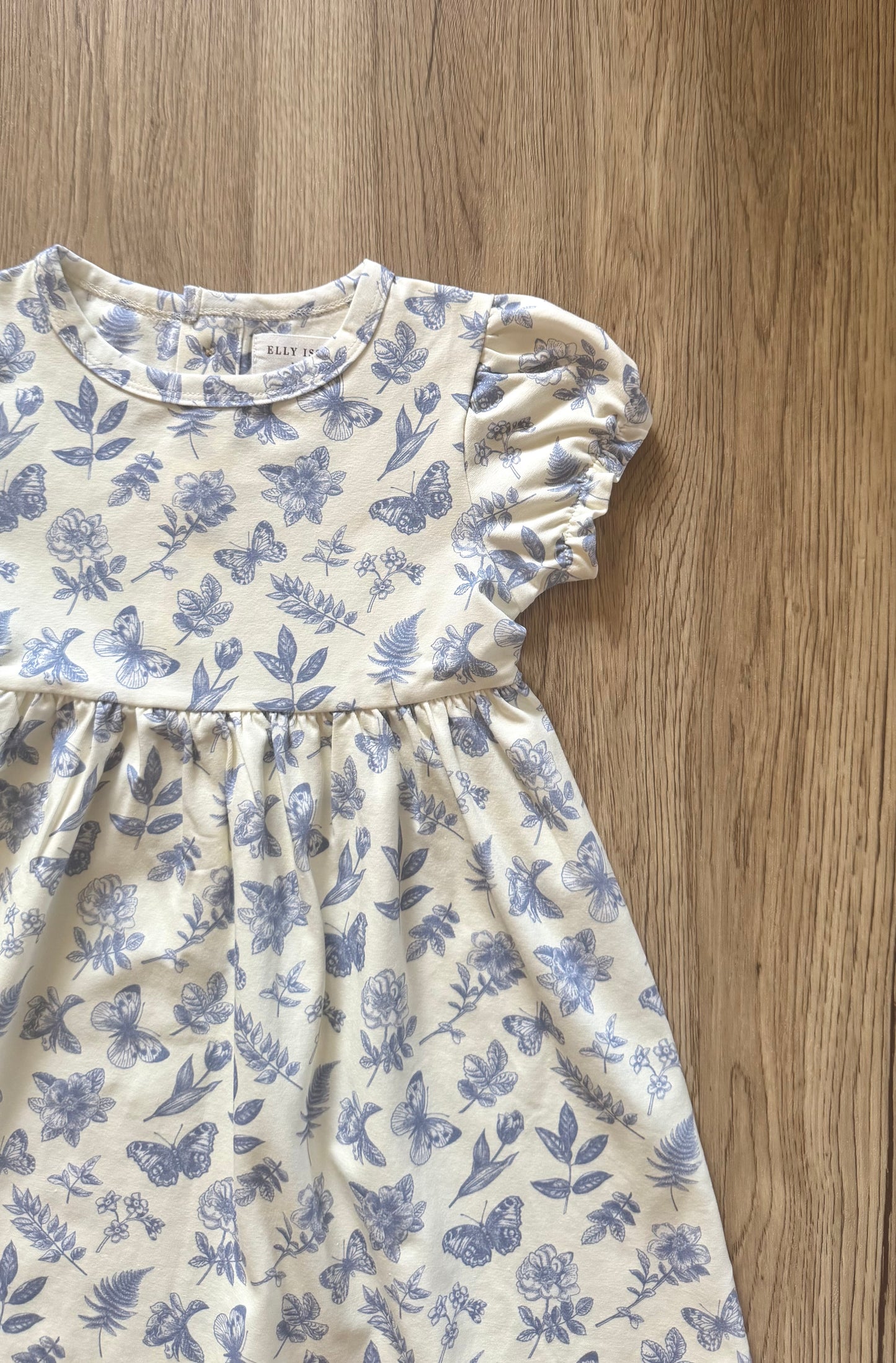 ORGANIC COTTON THEODORA DRESS - ANTIQUE BLOOM