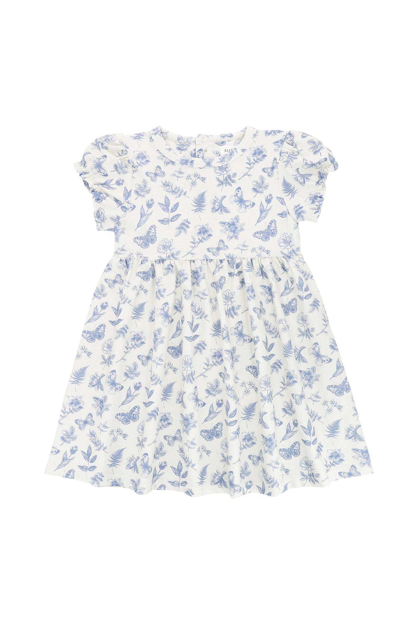 ORGANIC COTTON THEODORA DRESS - ANTIQUE BLOOM