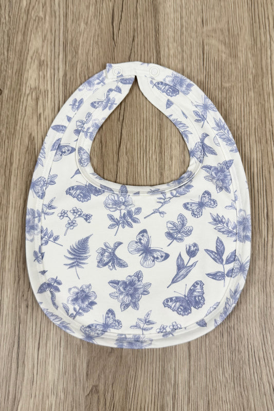 ORGANIC COTTON LEVI BIB - ANTIQUE BLOOM