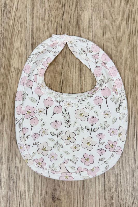 ORGANIC COTTON LEVI BIB - BLUSH MEADOW