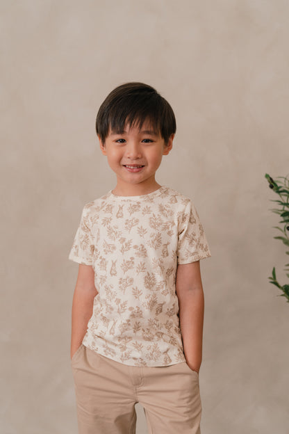 ORGANIC COTTON JOEY TEE - WHISPERING THICKET