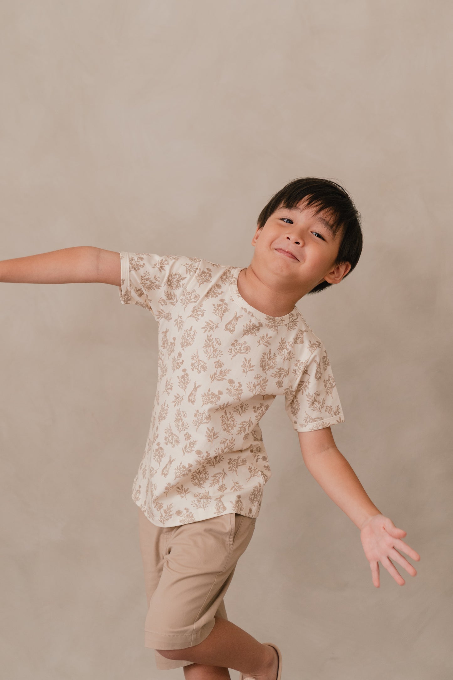 ORGANIC COTTON JOEY TEE - WHISPERING THICKET