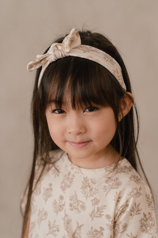 ORGANIC COTTON MILLIE HEADBAND - WHISPERING THICKET