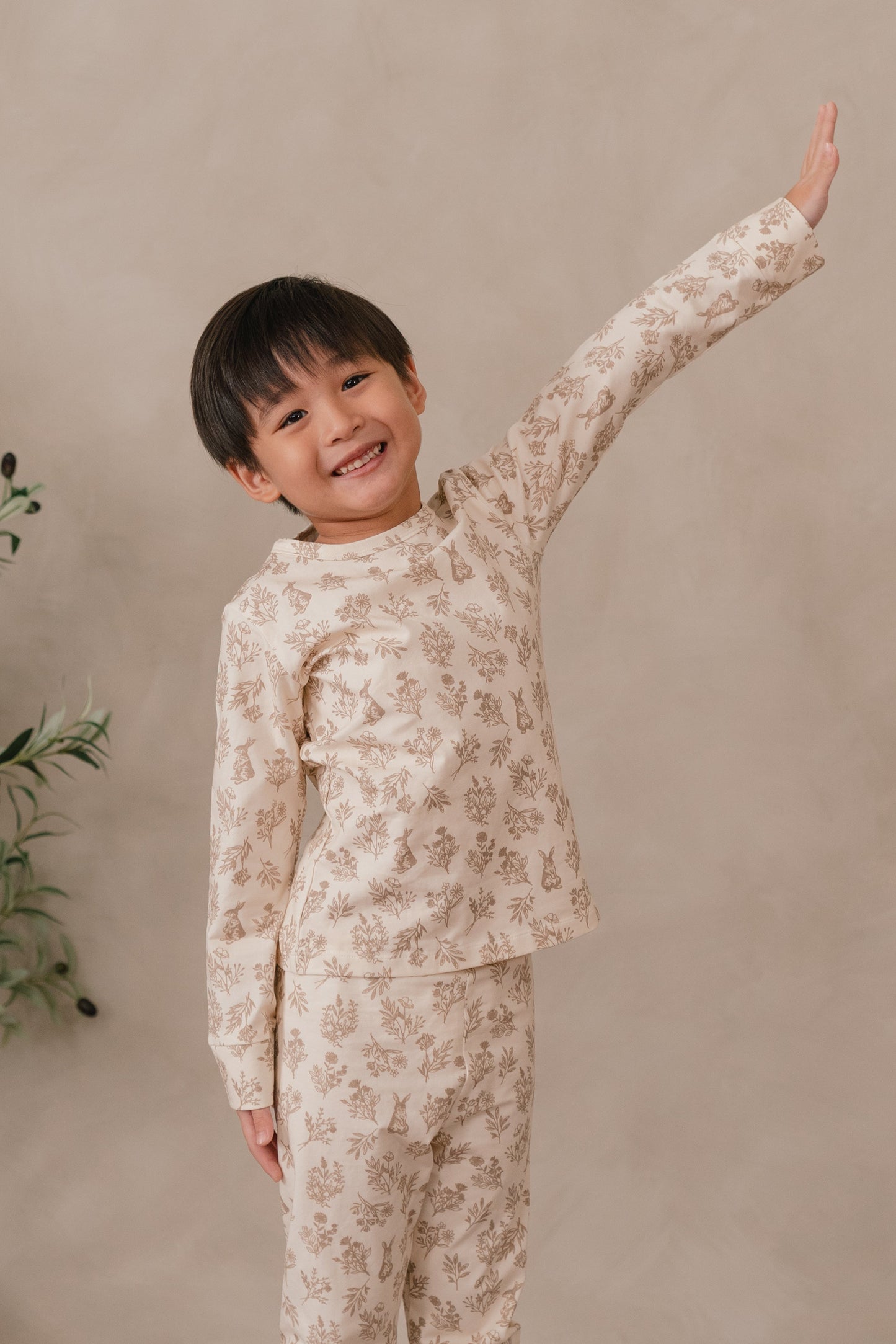 ORGANIC COTTON ASHTON PYJAMAS - WHISPERING THICKET