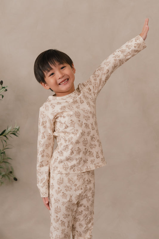 ORGANIC COTTON ASHTON PYJAMAS - WHISPERING THICKET