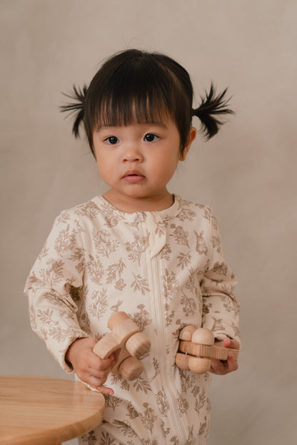 ORGANIC COTTON ZYLA ZIPSUIT - WHISPERING THICKET
