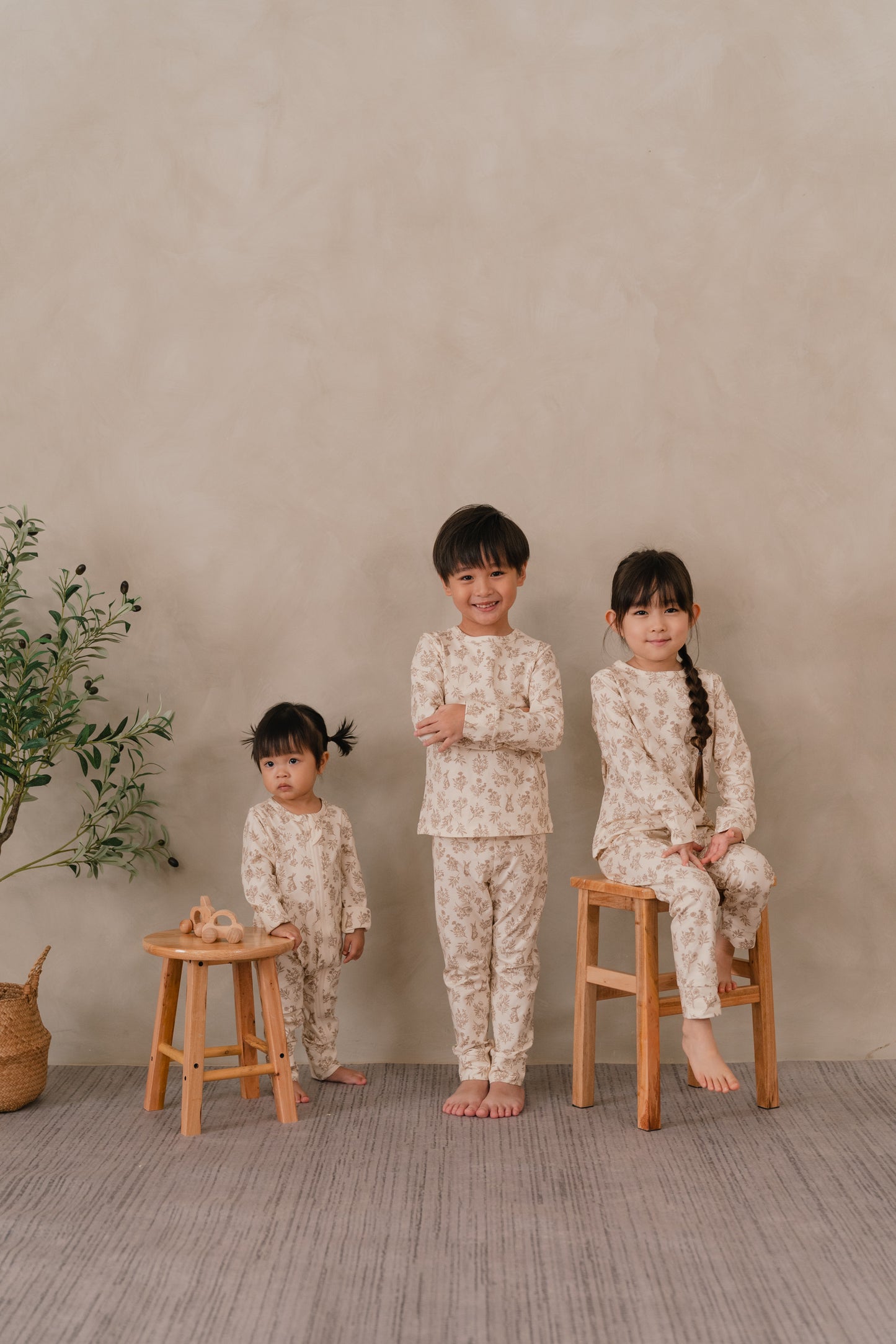 ORGANIC COTTON ASHTON PYJAMAS - WHISPERING THICKET