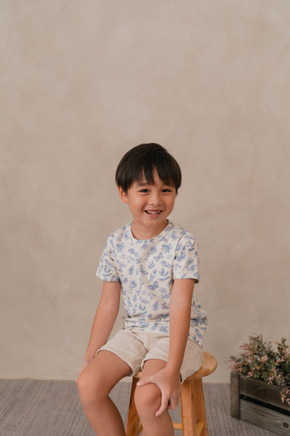 ORGANIC COTTON JOEY TEE - ANTIQUE BLOOM