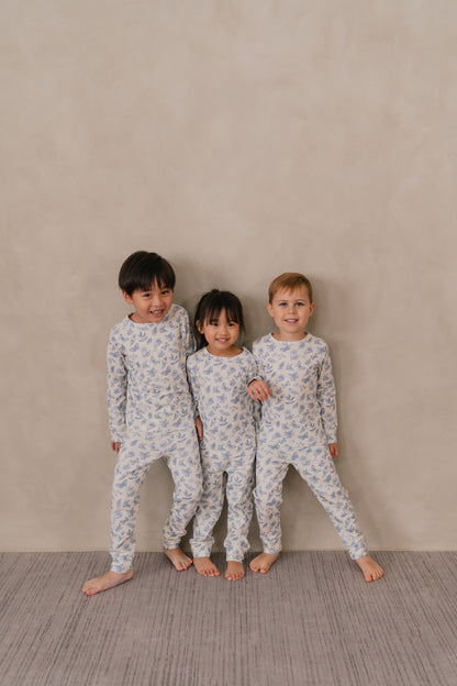 ORGANIC COTTON ASHTON PYJAMAS - ANTIQUE BLOOM