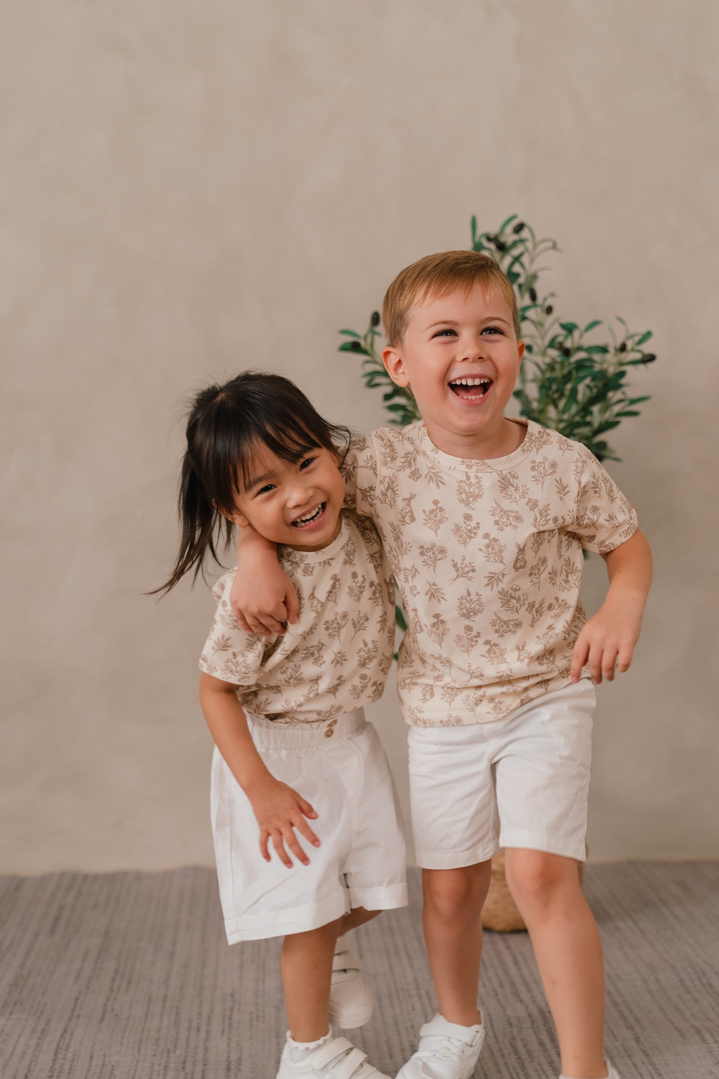 ORGANIC COTTON JOEY TEE - WHISPERING THICKET