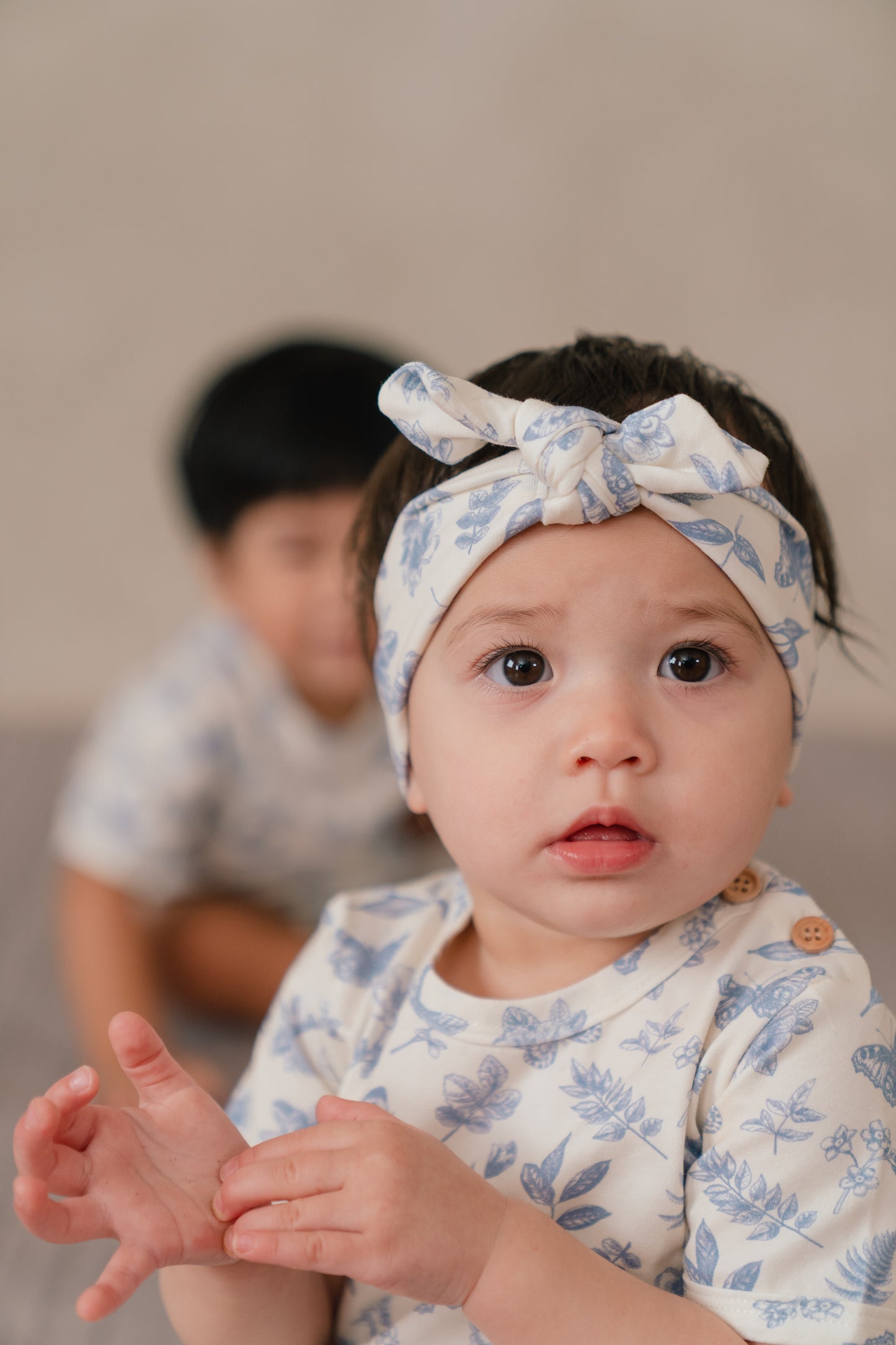 ORGANIC COTTON BROOKLYN ROMPER - ANTIQUE BLOOM