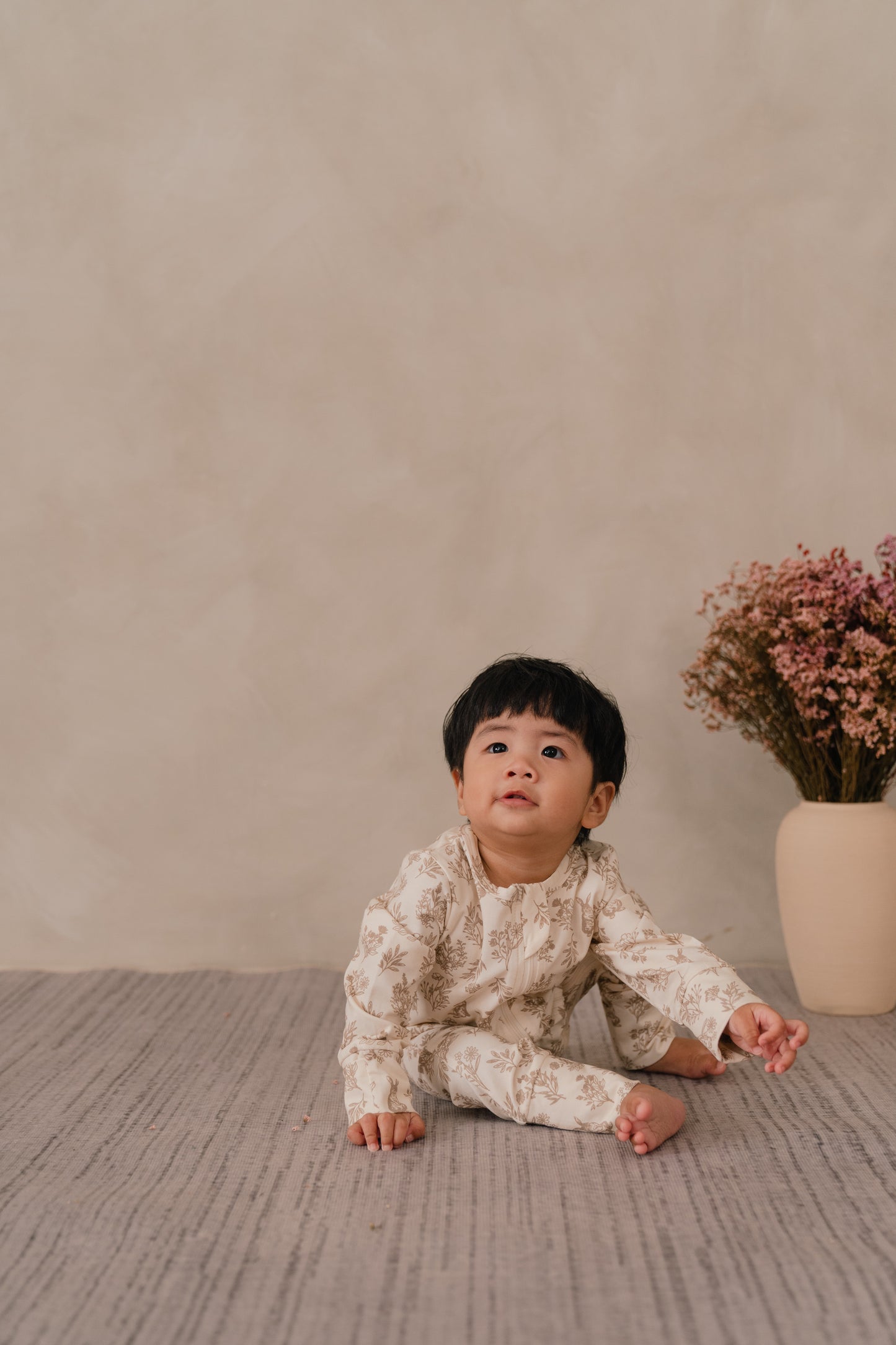 ORGANIC COTTON ZYLA ZIPSUIT - WHISPERING THICKET