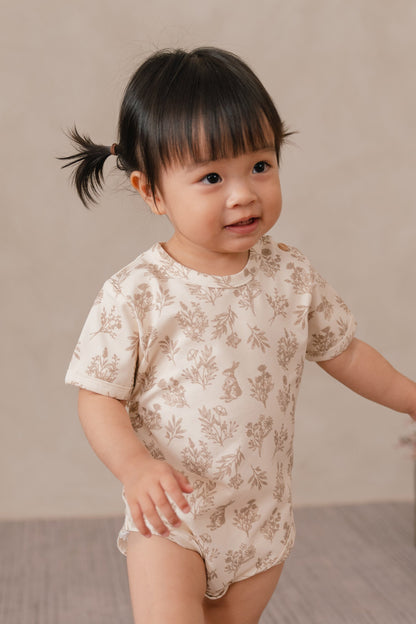 ORGANIC COTTON BROOKLYN ROMPER - WHISPERING THICKET