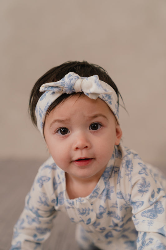 ORGANIC COTTON MILLIE HEADBAND - ANTIQUE BLOOM