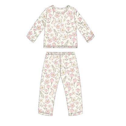 ORGANIC COTTON ASHTON PYJAMAS - BLUSH MEADOW