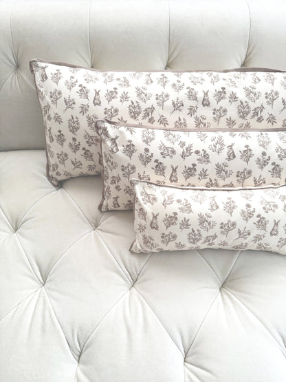 ORGANIC COTTON CUDDLE PILLOW - WHISPERING THICKET
